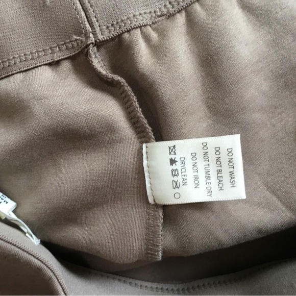 Max Studio legging pants Pull on Tan High Waist Skinny Stretch size m new - Picture 4 of 6